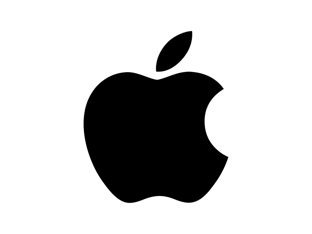 Apple logo black 1