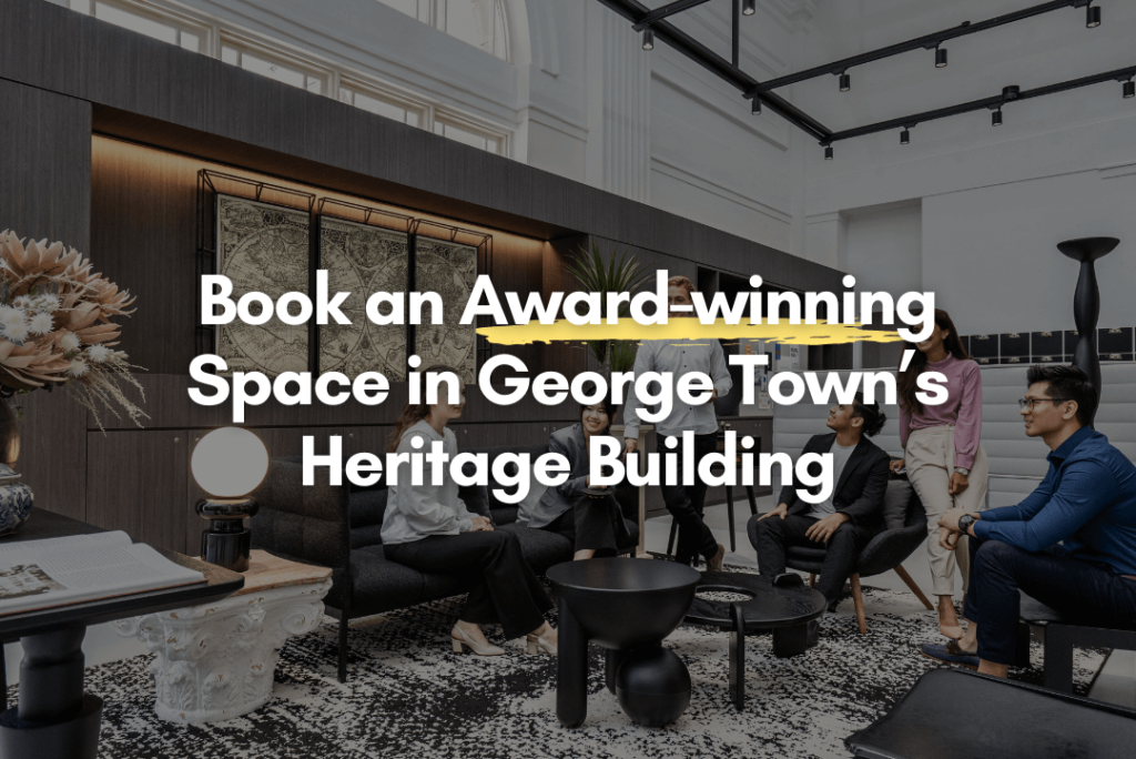 Book an Award-winning Space in George Town’s Heritage Building